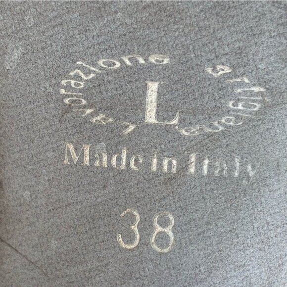 Browns Couture Black Leather Side Zip Heeled Ankle Boots - Picture 11 of 13